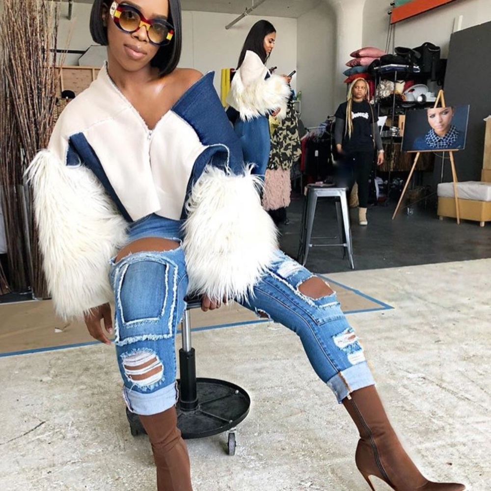 Fashion Nova faux fur jacket